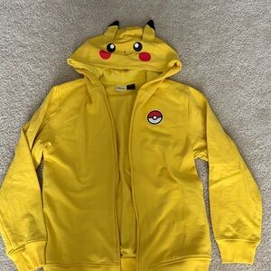 Pokemon Yellow Pikachu Kids Hoodie
